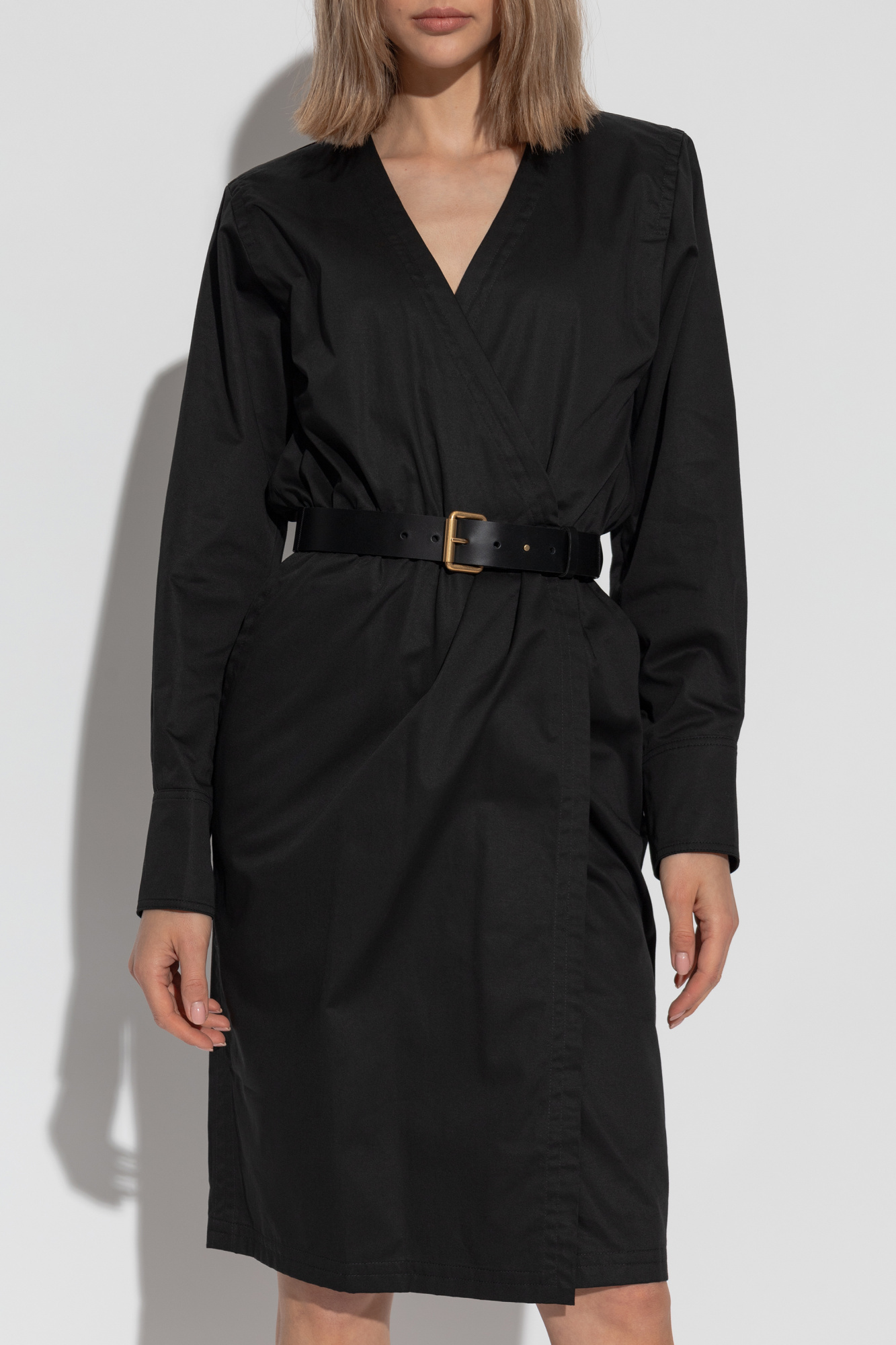ワンピース SAINT LAURENT Women Mid Skirts 760820Y76HZ 1000 Black Dresses Collection for Women | Saint Laurent | YSL